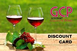 Discount Card – GCP Discount Liquors Wines